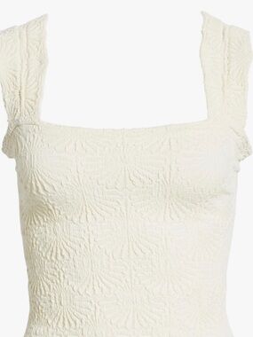 Free people love letter floral knit camisole xs/s